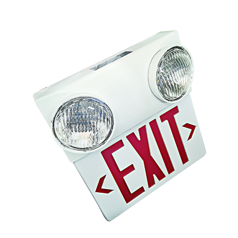 Emergency light fire emergency power outage LDE light safety exit sign evacuation channel charging dual head light