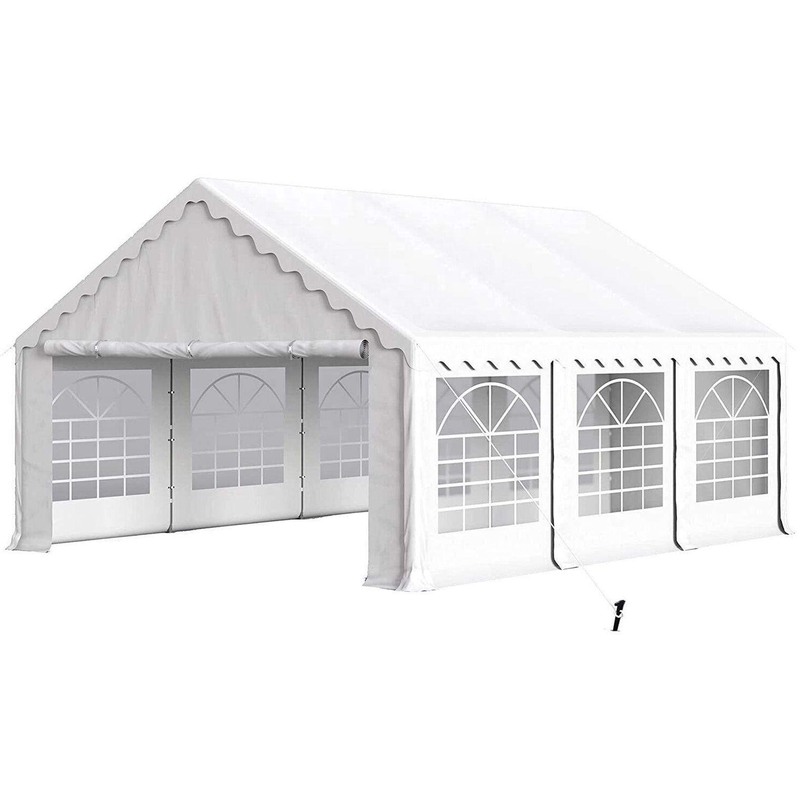 Heavy Duty Wedding Canopy Gazebo 16'x20' Outdoor Commercial Party Event Tent for Events