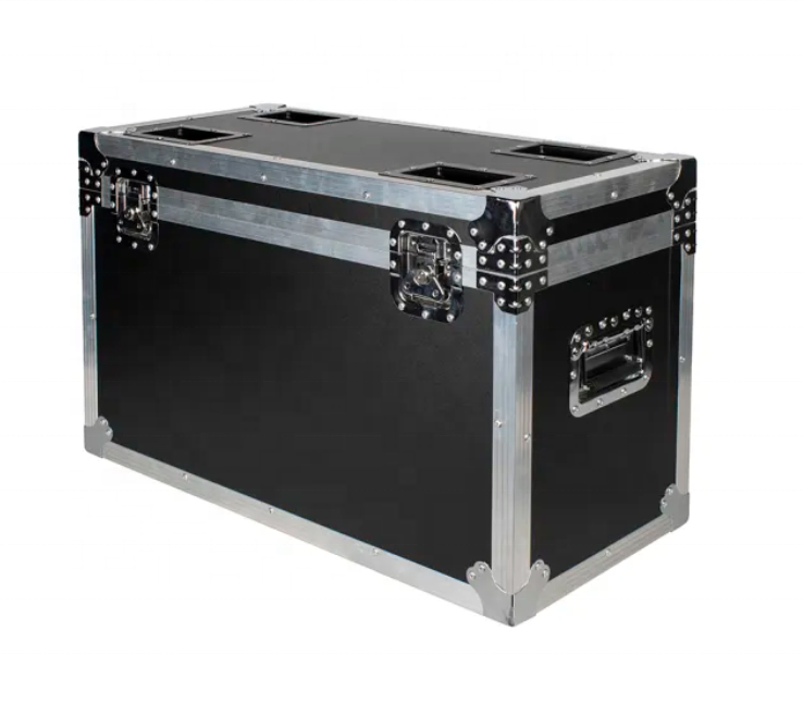 High Quality Hardware Flight Road Case for 2 Lyre Beam 350W Moving Head Lights Tool Cases