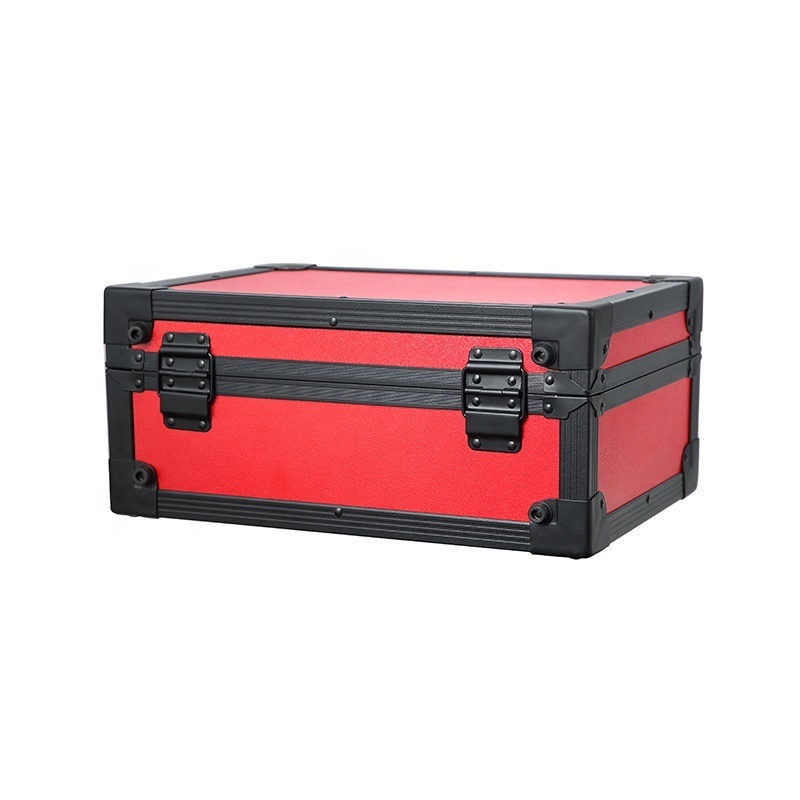 Custom aluminum used flight case used flight cases with Black Profile and Red Panel for sale