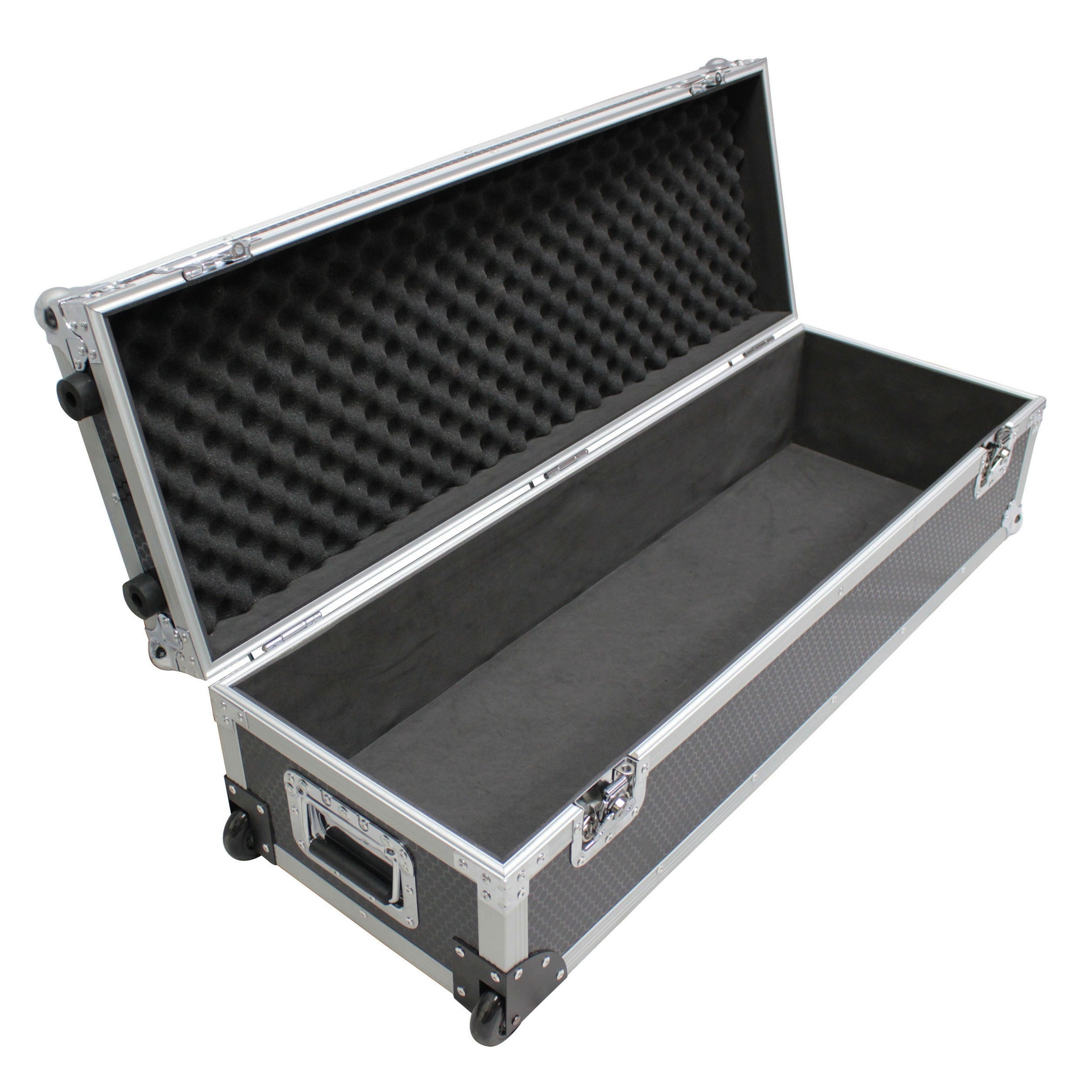 Professional ATA Utility Flight Travel Heavy-Duty Storage Road Case with Low Profile Wheels