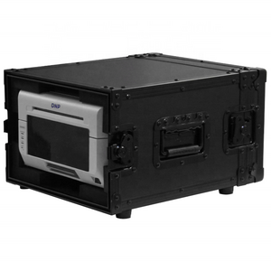 Black Lightweight Waterproof Flight Printer Road Case for DNP DS620 Photo Printer Made of Aluminum Plywood Foam