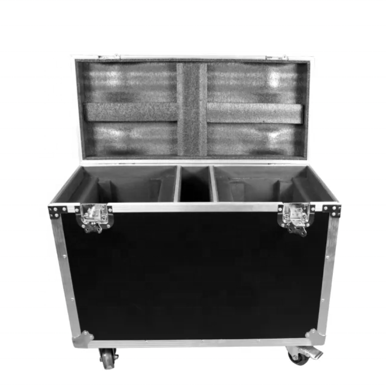 High Quality Hardware Flight Road Case for 2 Lyre Beam 350W Moving Head Lights Tool Cases