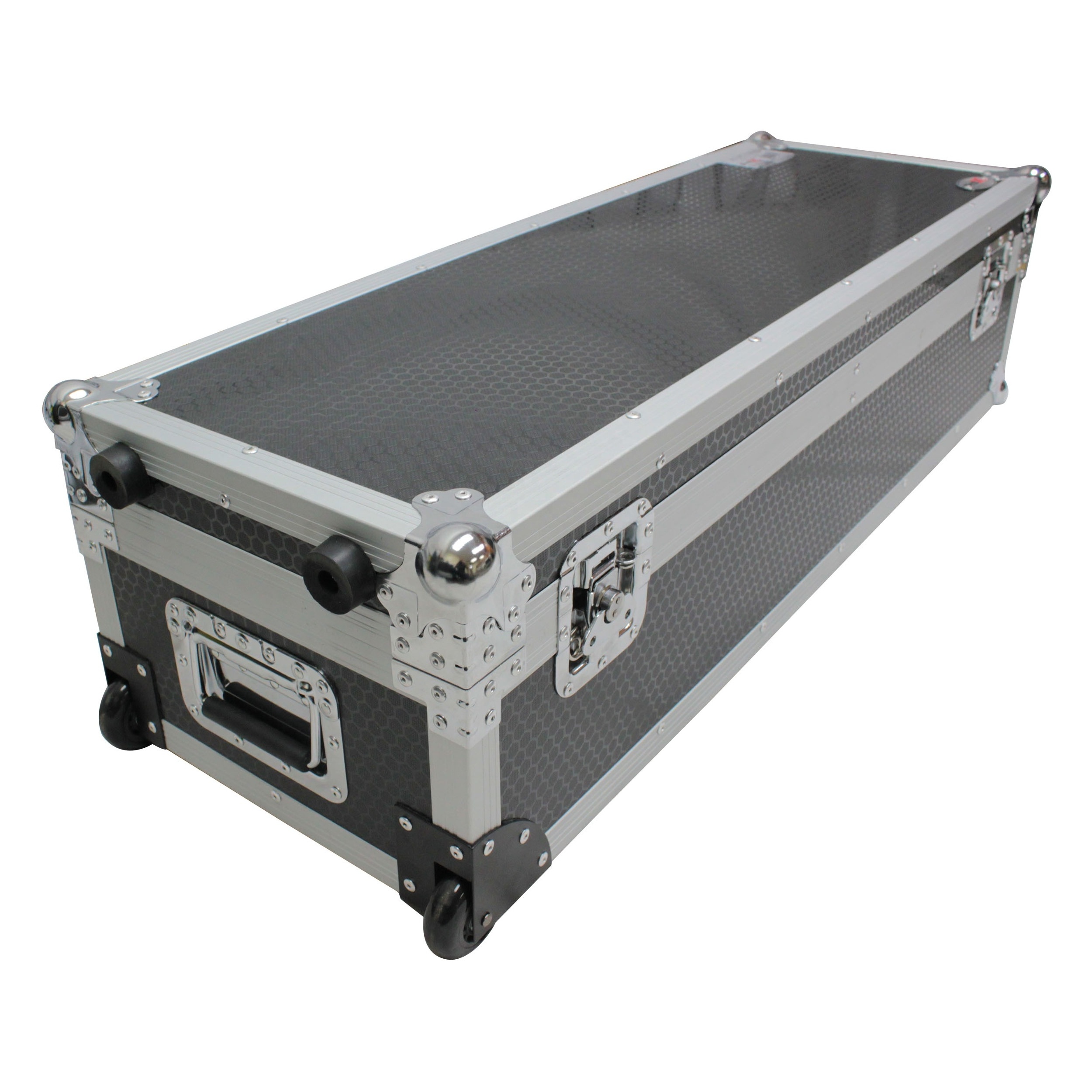 Professional ATA Utility Flight Travel Heavy-Duty Storage Road Case with Low Profile Wheels