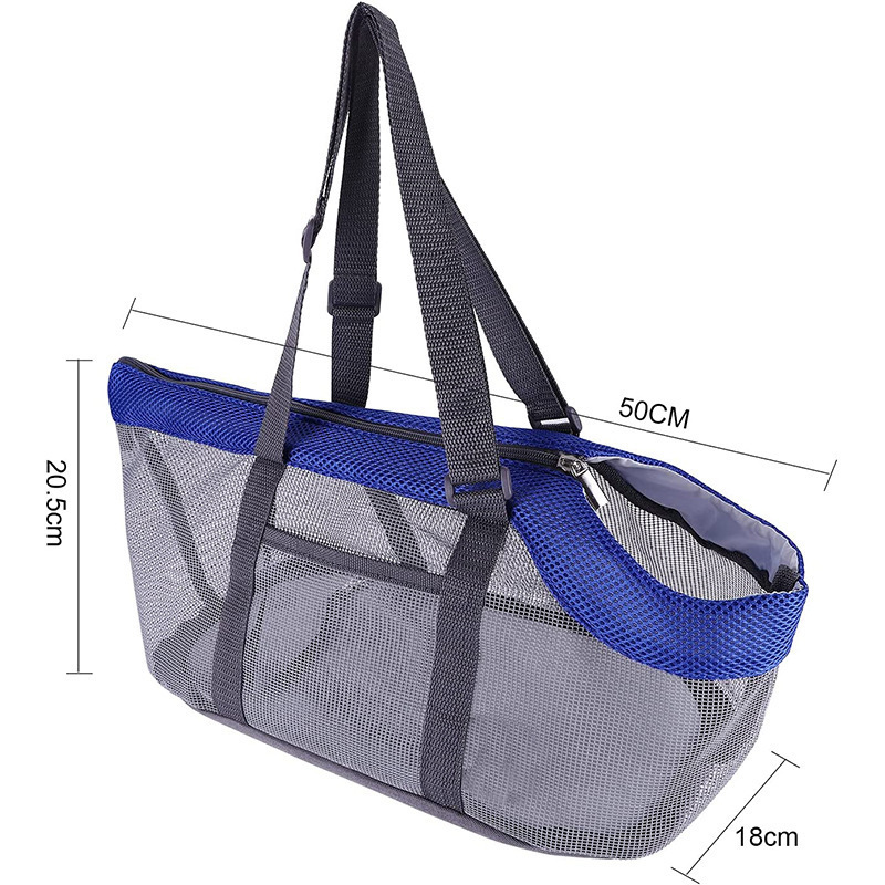 OEM Mesh Breathable Pet Carrier Bags Dog Travel Products Tote Cat Carry Bags Cat Supplies Portable Foldable Handbag Pet Carrier