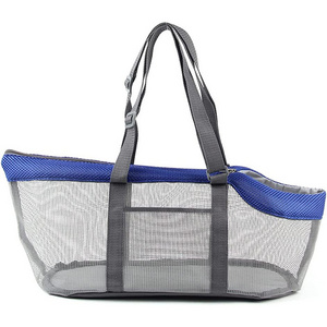 OEM Mesh Breathable Pet Carrier Bags Dog Travel Products Tote Cat Carry Bags Cat Supplies Portable Foldable Handbag Pet Carrier