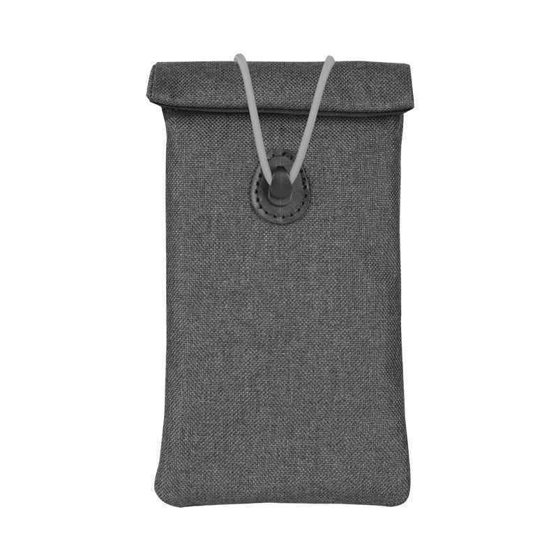 Custom Folding Pouch Bags RFID Blocking Pouch for Car Keys and Smartphone Mobile Signal Shield Pocket Canvas Travel Faraday Bags