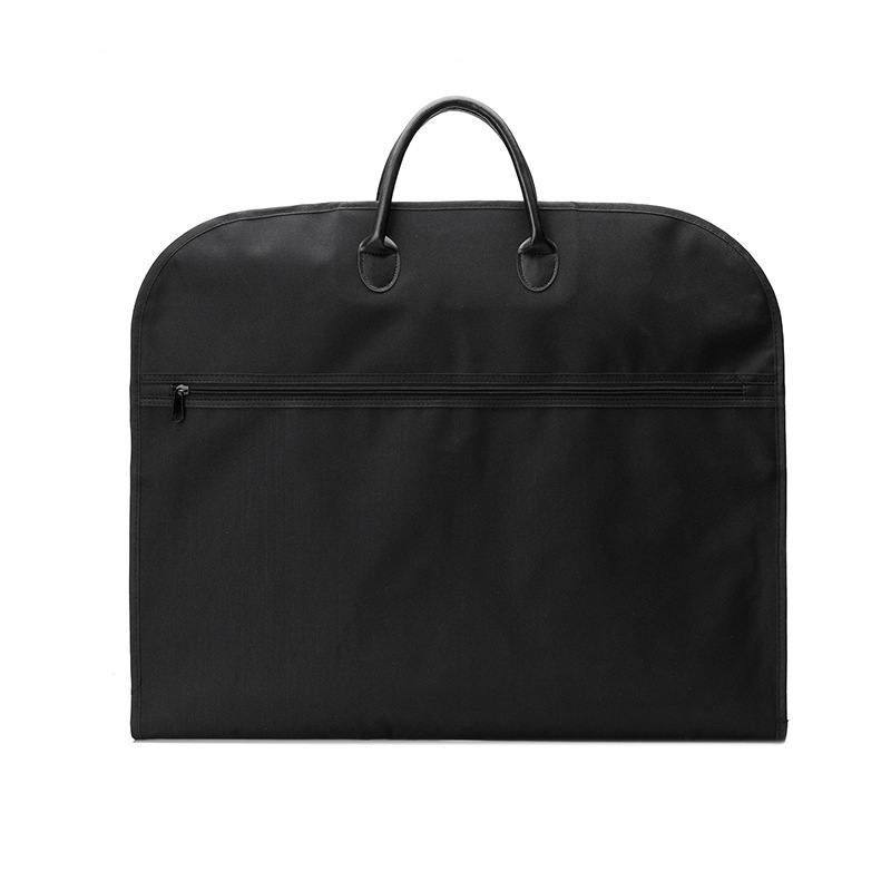 OEM ODM Suite Garment Bags 600D Oxford Fabric Clothes Dust Cover With Zipper Non Woven Suit Garment Bag Household Foldable Bag