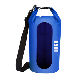 Wholesale Waterproof Dry Bags 500D PVC Outdoor Bags for Kayaking Boating Skiing Hiking Camping Swimming Water Proof Sport Bags