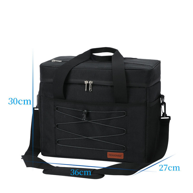 Custom Logo Soft Cooler Bags Oxford EVA Waterproof Thermal Insulation Outdoor Picnic Shoulder Bags Ice Pack Tote Lunch Bags