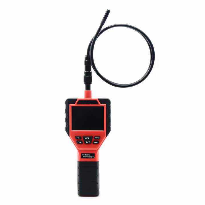 Flexible snake tube waterproof 6 led adjustable portable borescope