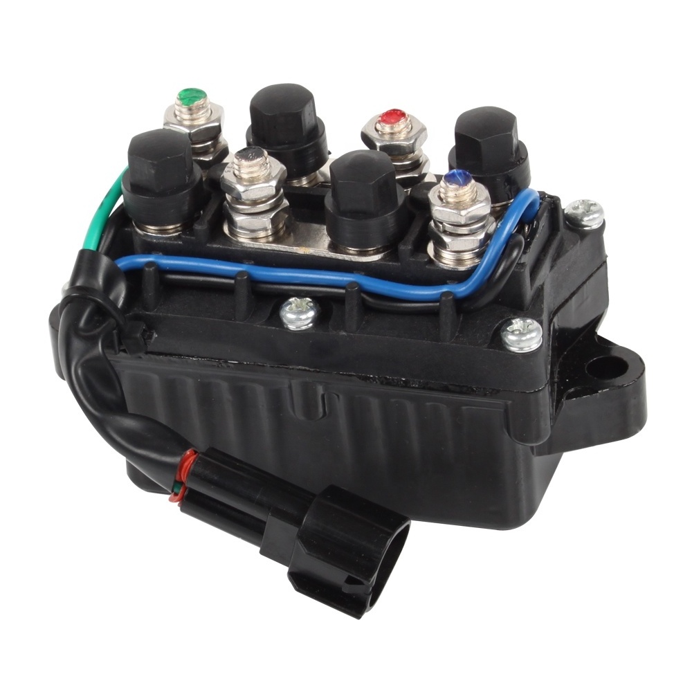 6H1-81950-00-00 6H1-81950-01-00 Boat Power Trim and Tilt Slenoid Relay Assy for Yamaha 30-90hp Outboard Engine