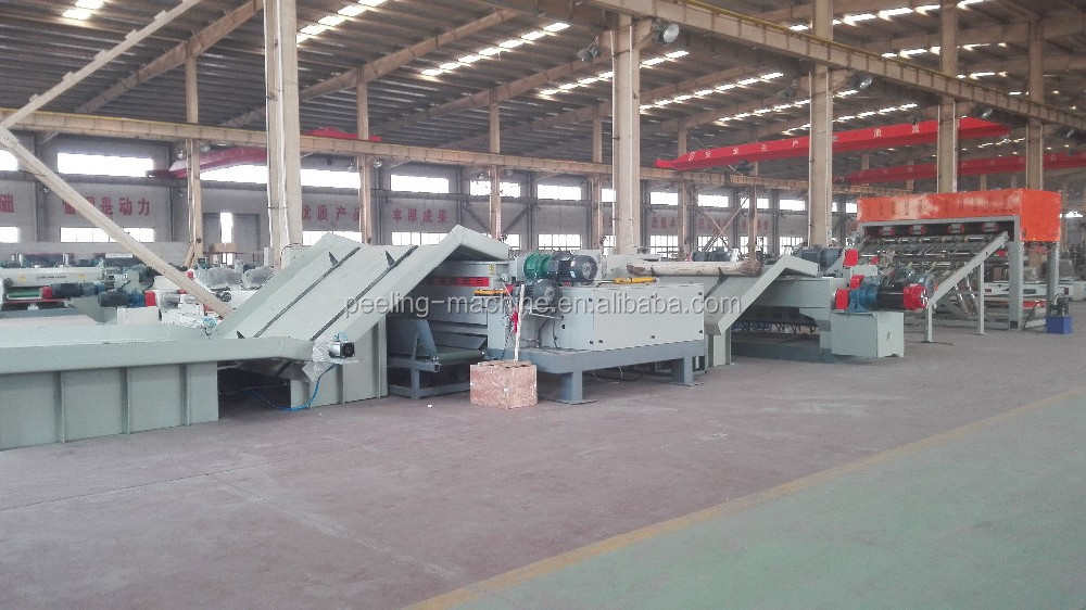 JINLUN brand full set plywood production line for plywood making