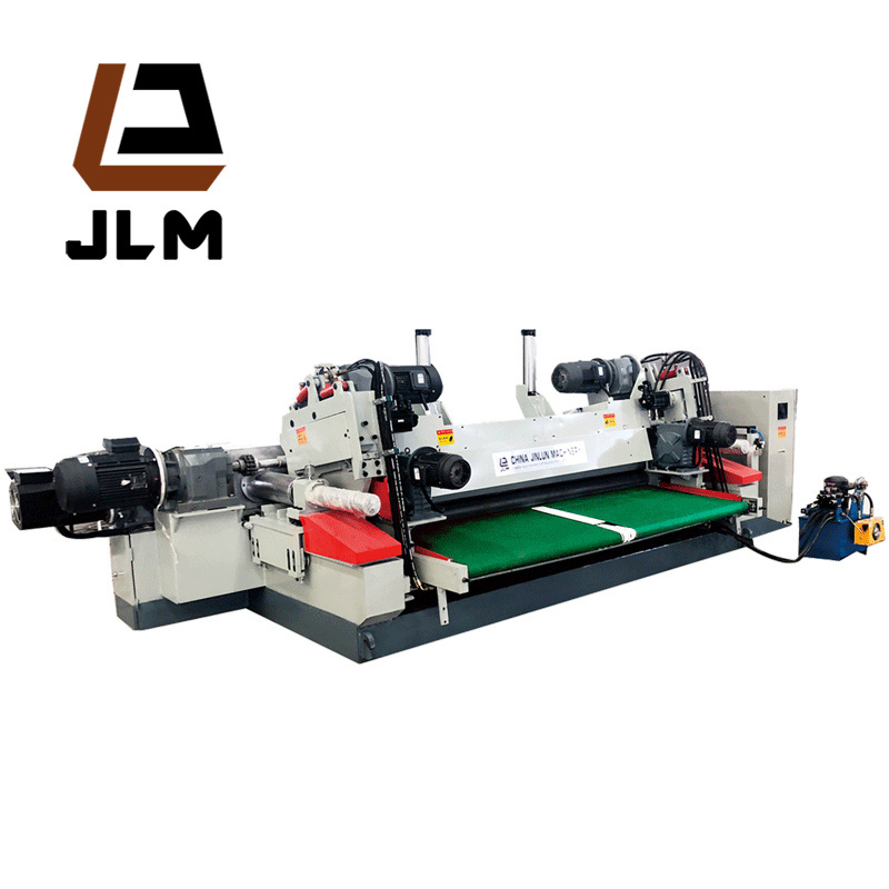 Jinlun 4 8 Feet Plywood Making Clipper Rotary Cutting Lathe Surface Core Veneer making Machine