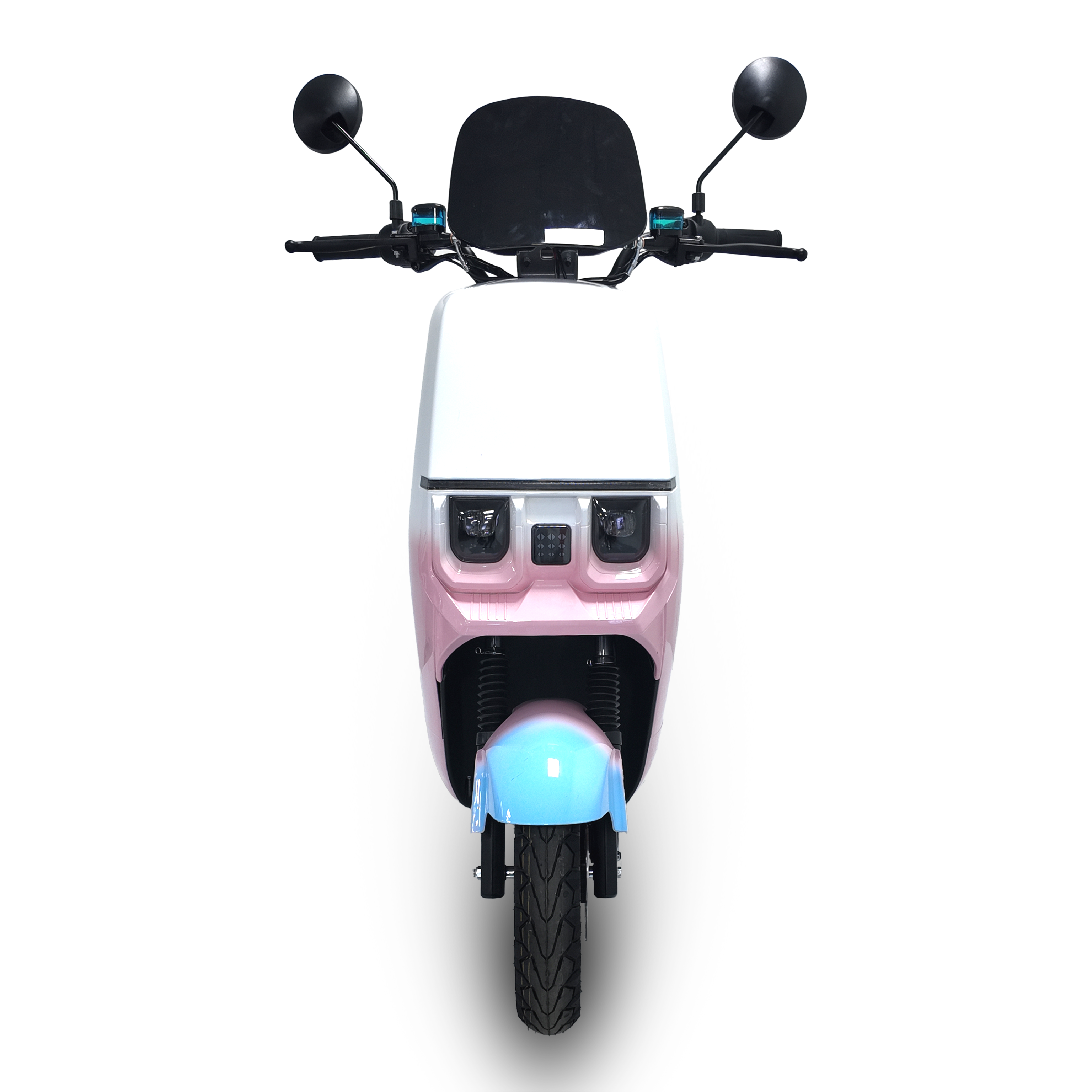 2024 New green energy fashion cute ladies electric scooter 60V20AH lead-acid battery 1000W motor electric motorcycle