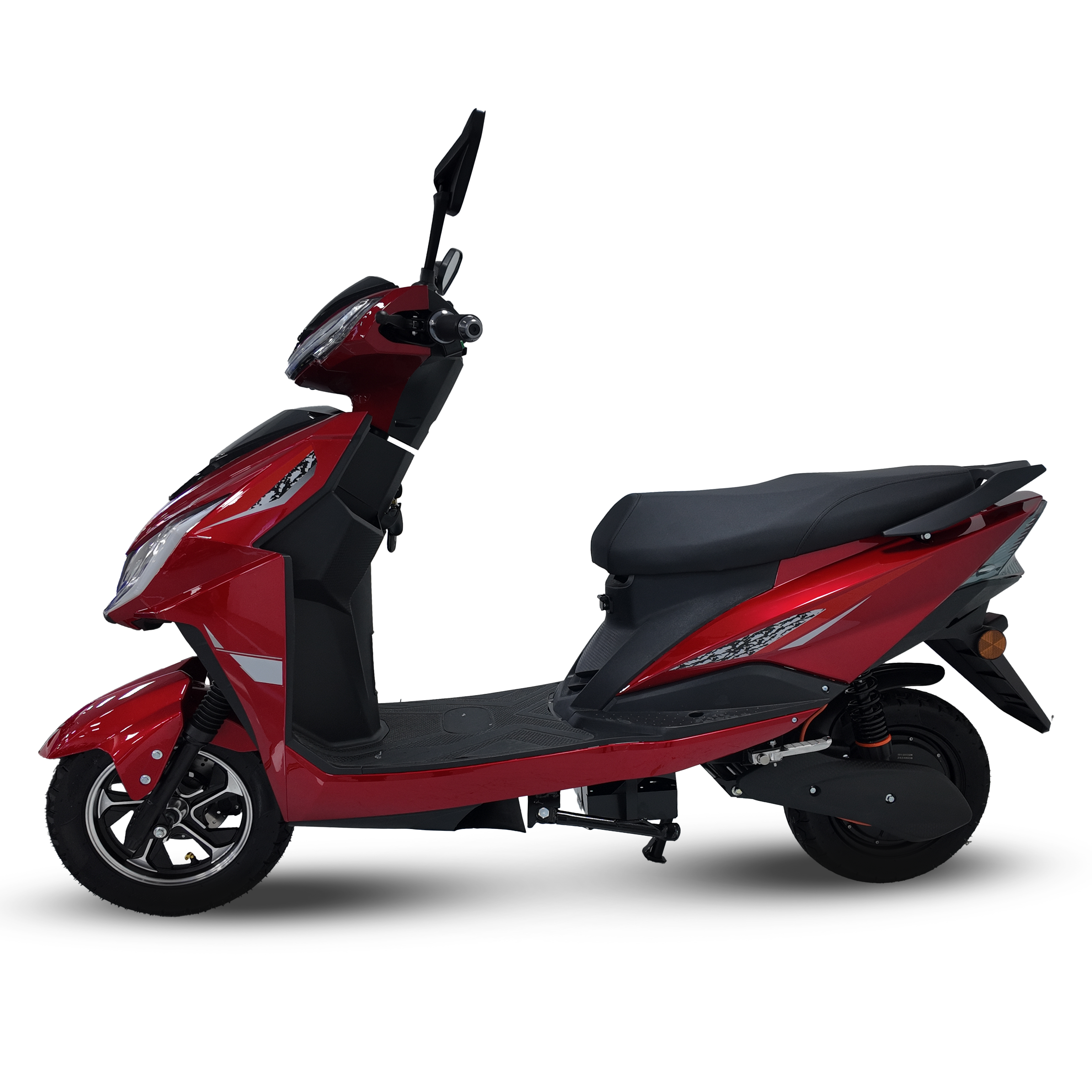 High-speed  Disc Brake Scooter Electric Moped Steel Frame E Motorbike 2 Seat Mobility 1500w Adult Electric Bike Motorcycle