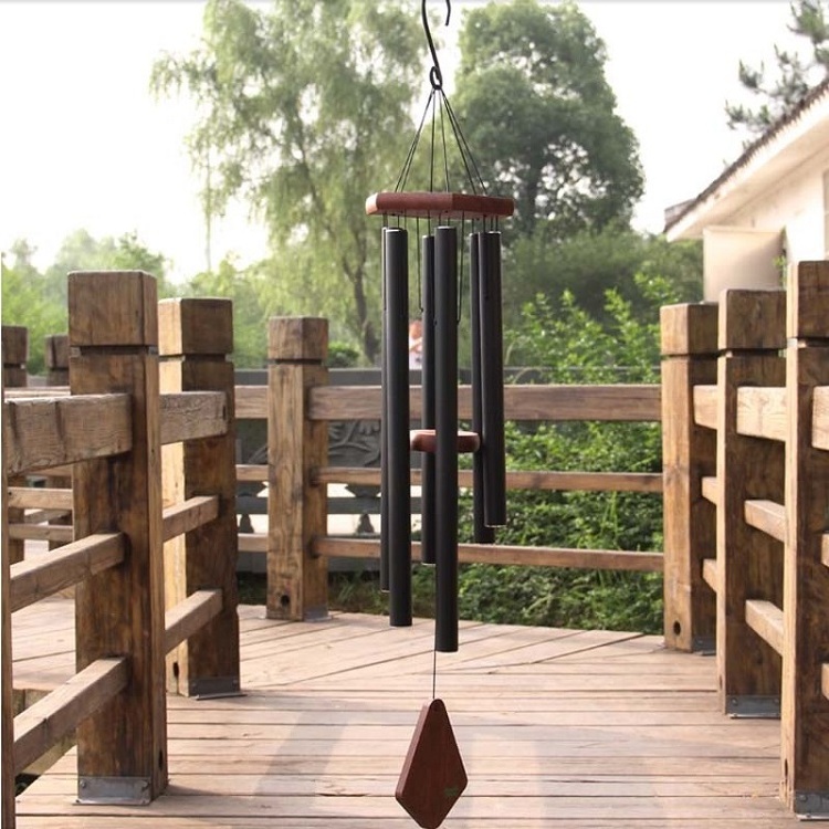 36IN 6 Tubes Wind Chime Music Garden Decoration Indoor Wall Hanging