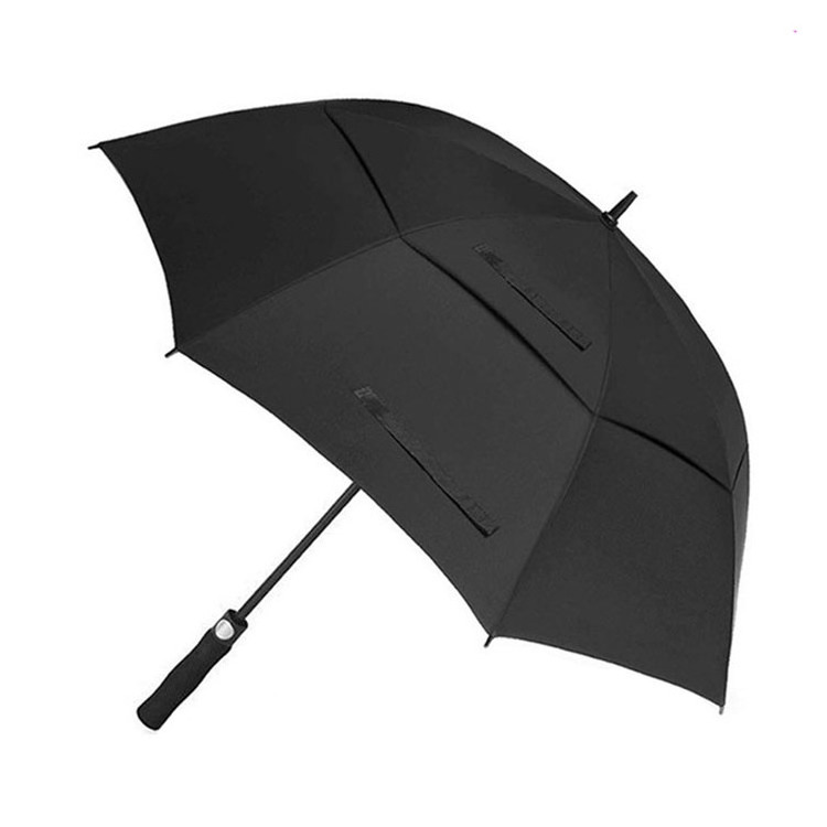 30 INCHES*8K Automatic Open Golf Umbrella Extra Large Straight Oversize Double Canopy Vented Windproof Waterproof Stick Umbrella