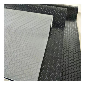 2mm Thickness Warehouse Workshop Bathroom Waterproof Coin Pattern Mat PVC Bus Vinyl Flooring