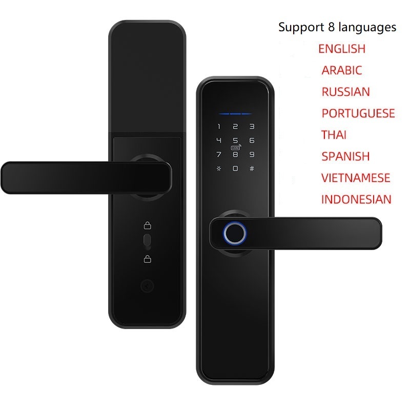 Tuya smart lock wifi remote unlock for apartment mobile App smart lock Tuya room lock