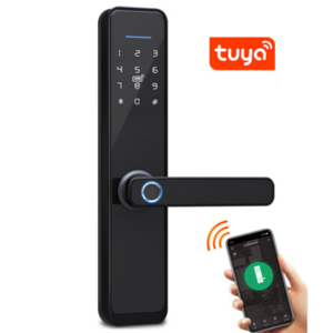 Tuya smart lock wifi remote unlock for apartment mobile App smart lock Tuya room lock