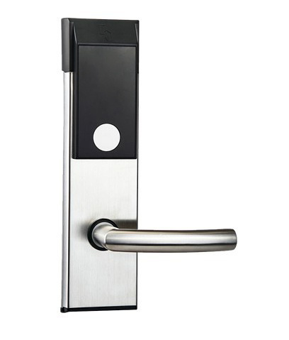 Golden hotel door lock with free software for economy hotels high quality stainless steel hotel card lock