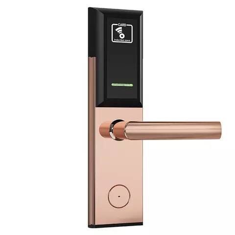 High quality cheap stainless steel hotel lock with free software smart hotel door lock card unlock