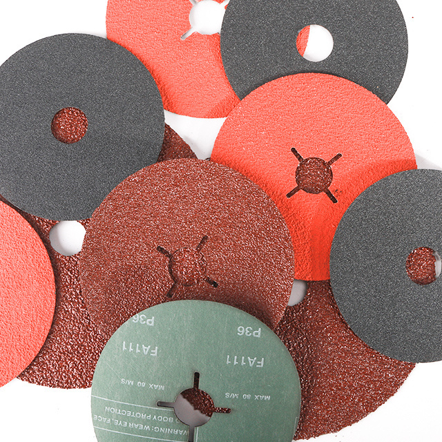 Pegatec 115mm-180mm Zirconia abrasive fiber disc for stainless steel polishing disc