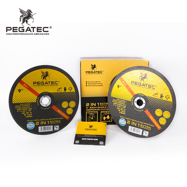 Pegatec 9inch  230x1.9x22mm  disco de corte ultra super thin cutting disc