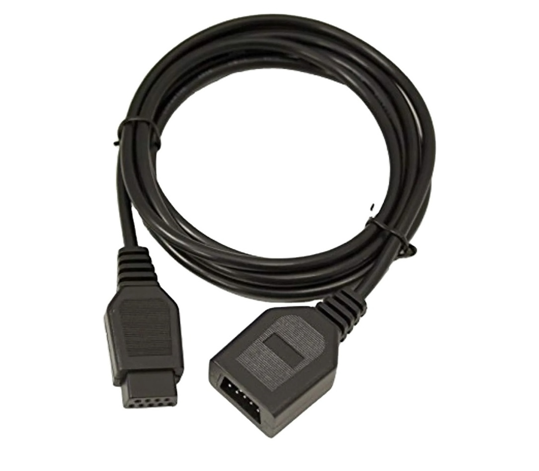 6FT For Sega GENESIS MD 1/2/3 Controller Extension Cord for Sega Genesis 6' Controller