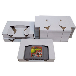 For N64 Carton Replacement Inner Inlay Insert Tray PAL & NTSC for Nintendo 64 CIB Game Cartridge case