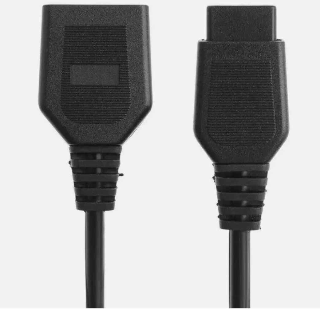 6FT For Sega GENESIS MD 1/2/3 Controller Extension Cord for Sega Genesis 6' Controller