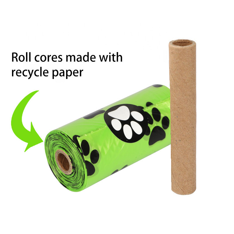 OEM Cornstarch Biodegradable Plastic Dog Poop Bag Non-toxic Eco Friendly Trash Bag pet poop bags