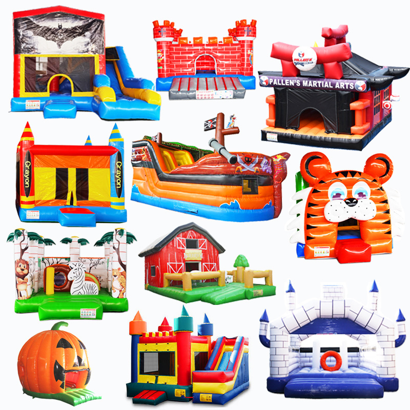 Bouncy Castle Pyramid Inflatable Egypt Bouncer Fire Truck Firetruck Jumper Big Kahuna Water Combo Bounce House For Kids' Play