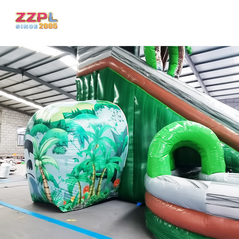 Giant Inflatable Slide Combo Pirate Ship Water Minion With 2 Slides Small Bouncer Minionz For Sale Trampoline