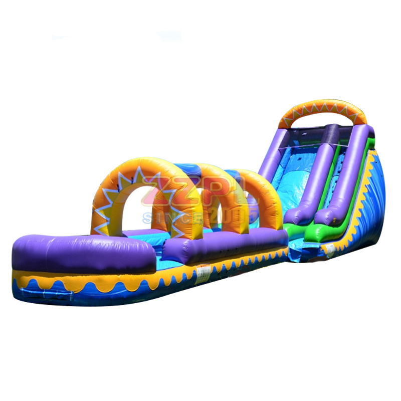 Inflatable Snow Slide Floating Water Big Kahuna Double Slides