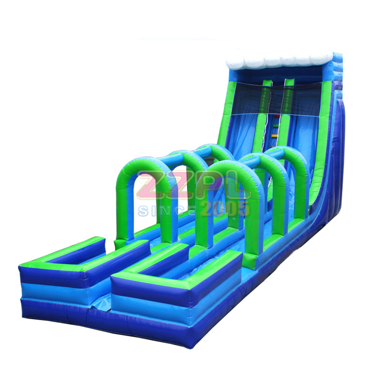 Inflatable Snow Slide Floating Water Big Kahuna Double Slides