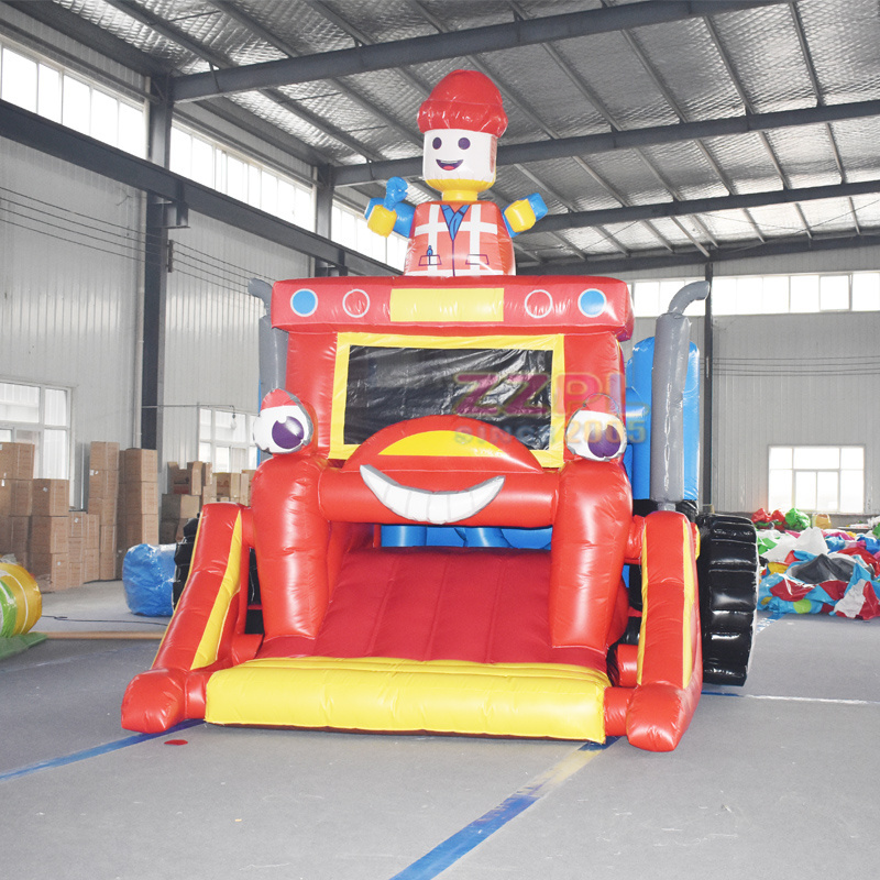 Tractor Bouncy Castle  Jumping Construction Pelota Inflable Gigante Inflatable Slide Fort Baby Jumperoo Bouncer