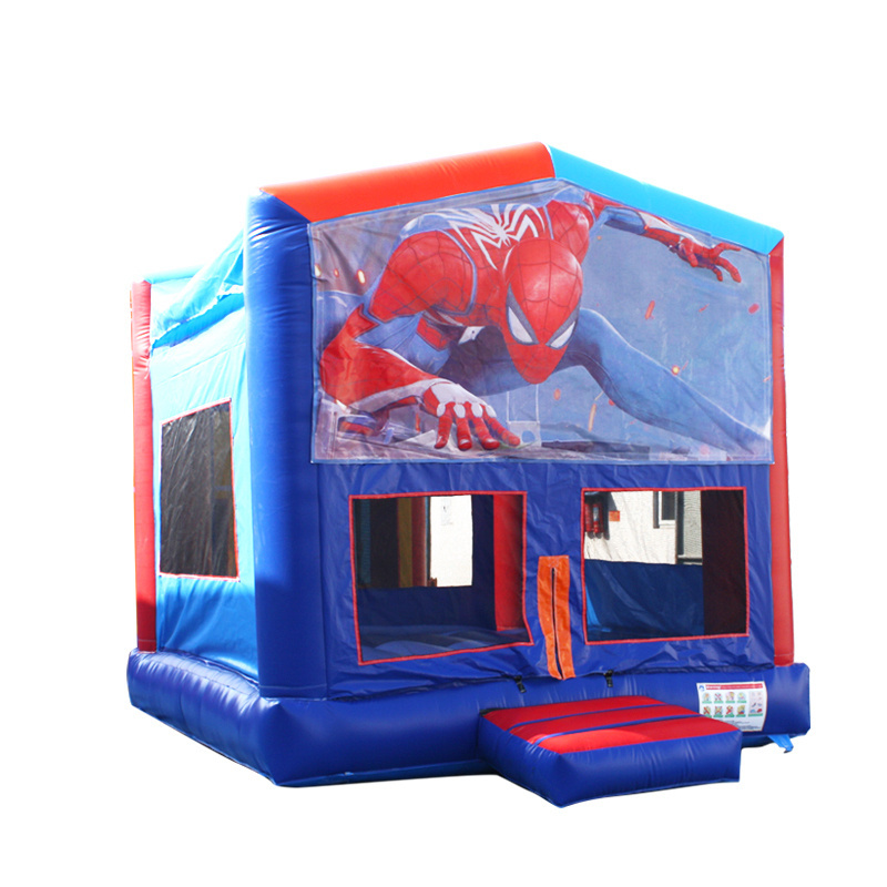 new design adult size funny Spiderman inflatable bounce house