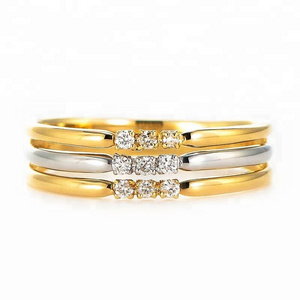 Fashion Jewellery Silver 325 Wedding Artificial Diamond Ring