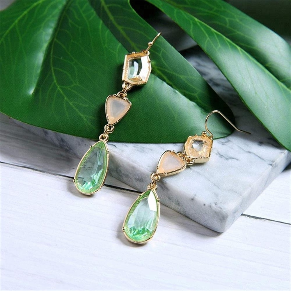 custom mexican big diamond crystal chandelier vietnam jewelry earrings