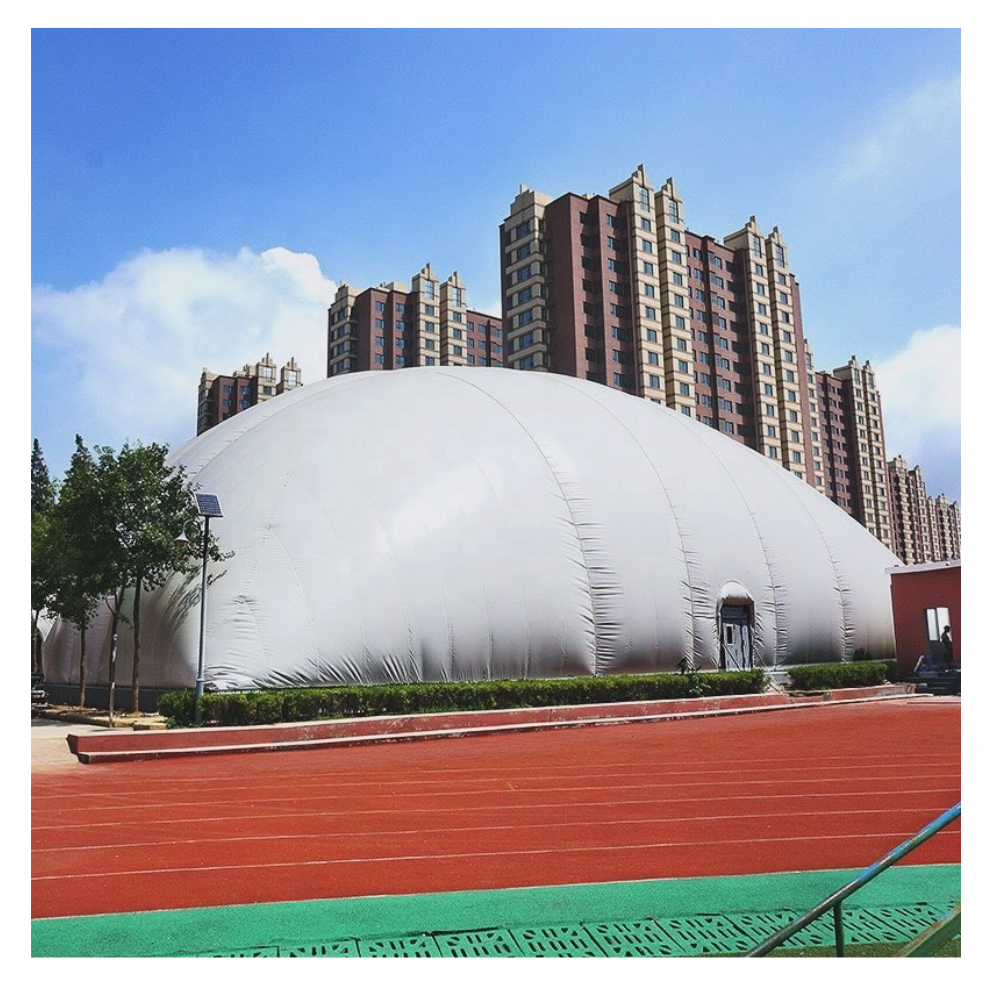 Customizable Large Size Architectural Membrane Inflatable Sports Dome For Swimming Pool Tennis Paddle Soccer Event