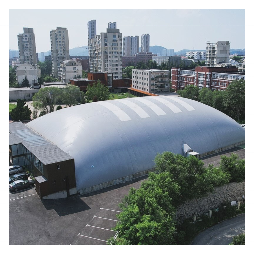 Customizable Large Size Architectural Membrane Inflatable Sports Dome For Swimming Pool Tennis Paddle Soccer Event