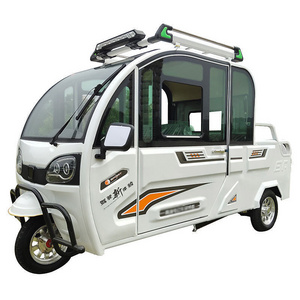 2024 Hot sale new cheap fully enclosed convertible large space adult electric tricycles