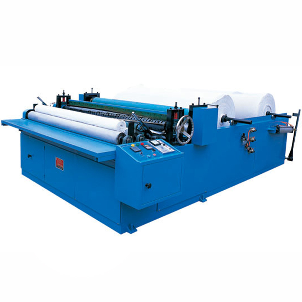 Automatic Non Woven Fabric Soft Cotton Kitchen Toilet Paper Towel Rolls Rolling Making Machine