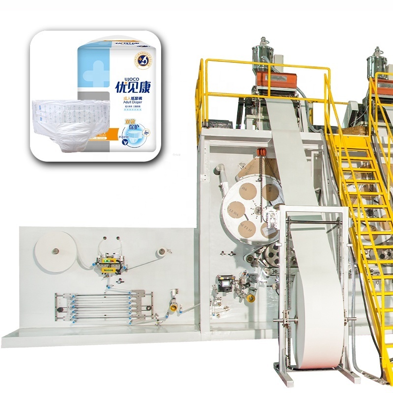 Diaper Machine Complete Process Fully Automatic Adult Diaper Making Machine