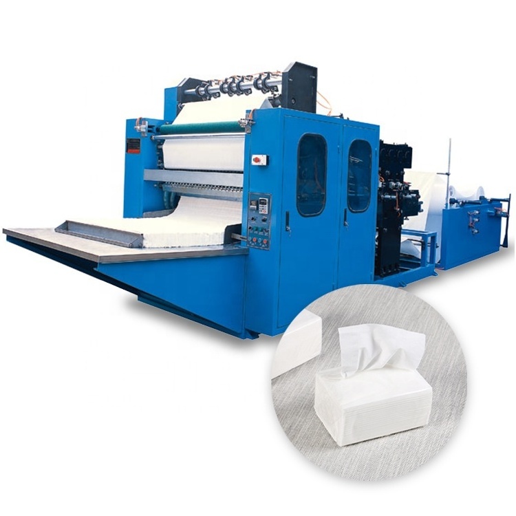 PEIXIN Price Full Automatic 3 ply Facial Tissue Paper Product Embossing Folding Making Machine