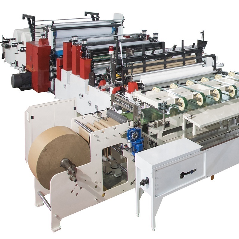 Automatic Napkin Tissue Paper Folding Making Production Line Facial Tissue Paper Cutting and Packing Bagging Making Machine