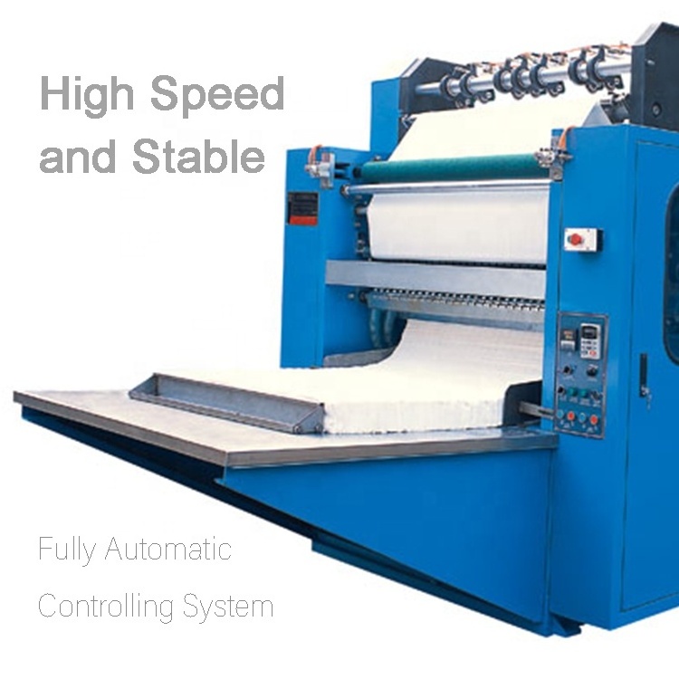 PEIXIN Price Full Automatic 3 ply Facial Tissue Paper Product Embossing Folding Making Machine