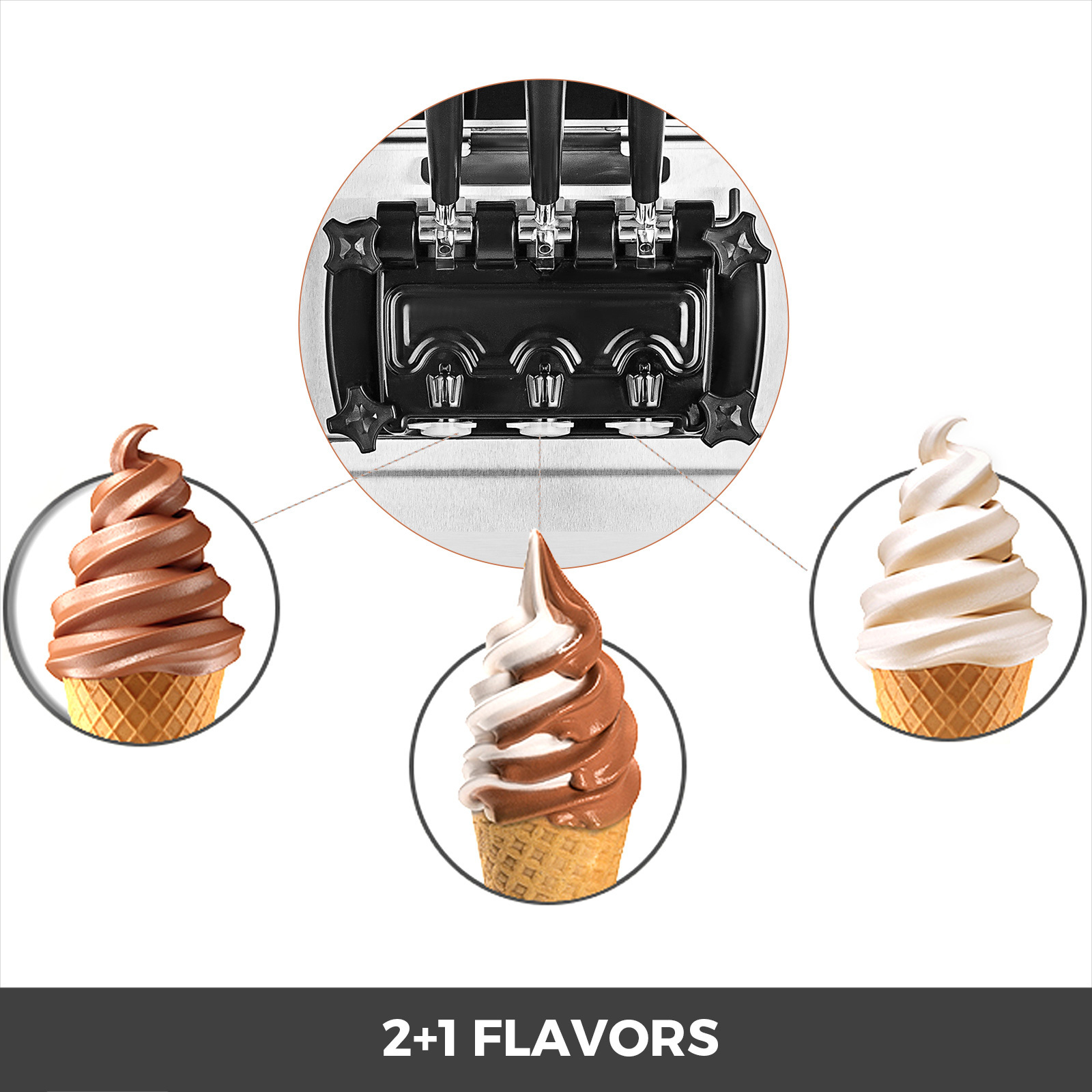 Commercial Softee Softy Icecream Frozen Yogurt Soft Serve Making Soft Ice Cream Machine Price